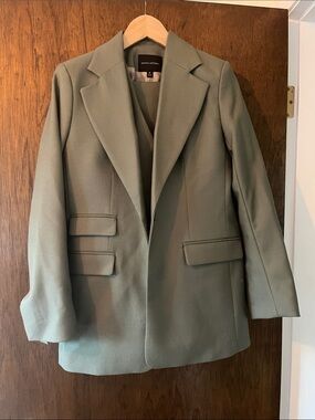 Banana Republic Olive Three Piece Suit